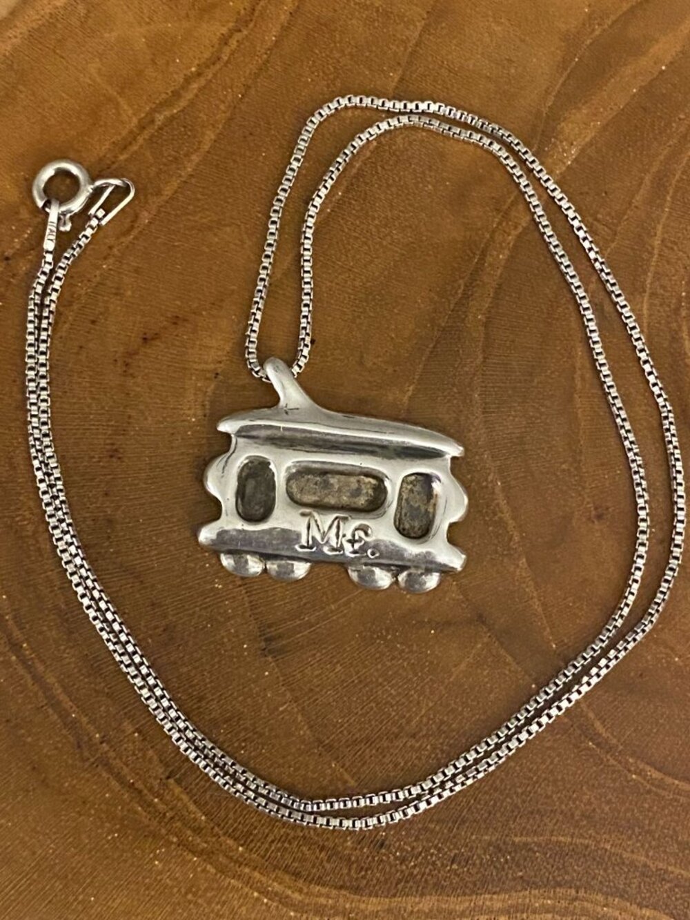 Mignon Faget Streetcar Sterling Silver Necklace, 16"